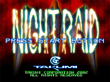 Night Raid (JP) screen shot title